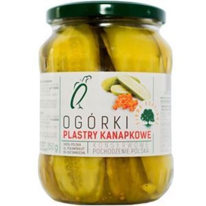 Picture of OGORKI KANAPKOWE PLASTRY 520G ORZEL