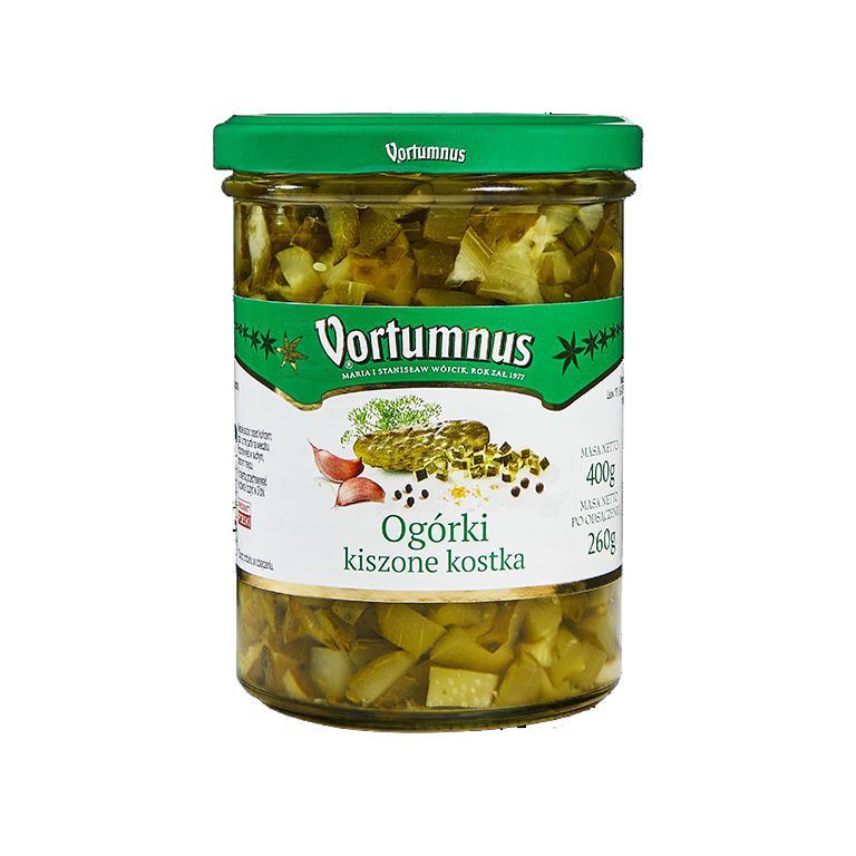 Picture of OGORKI KISZONE KOSTKA 400G VORTUMNUS