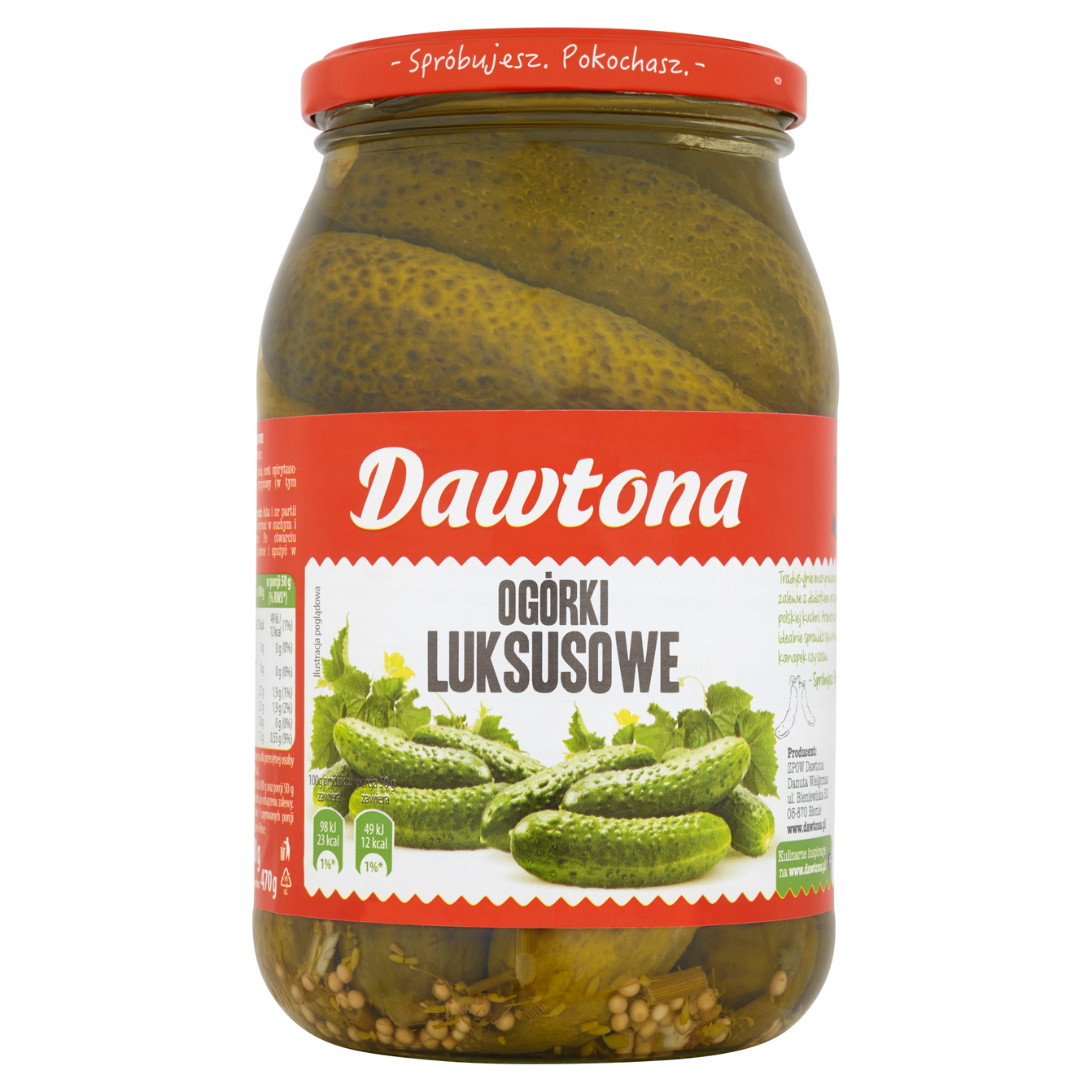 Picture of OGORKI KONSERWOWE 900ML DAWTONA