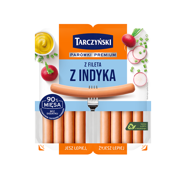 Picture of PAROWKI Z FILETA Z INDYKA 160G TARCZYNSKI