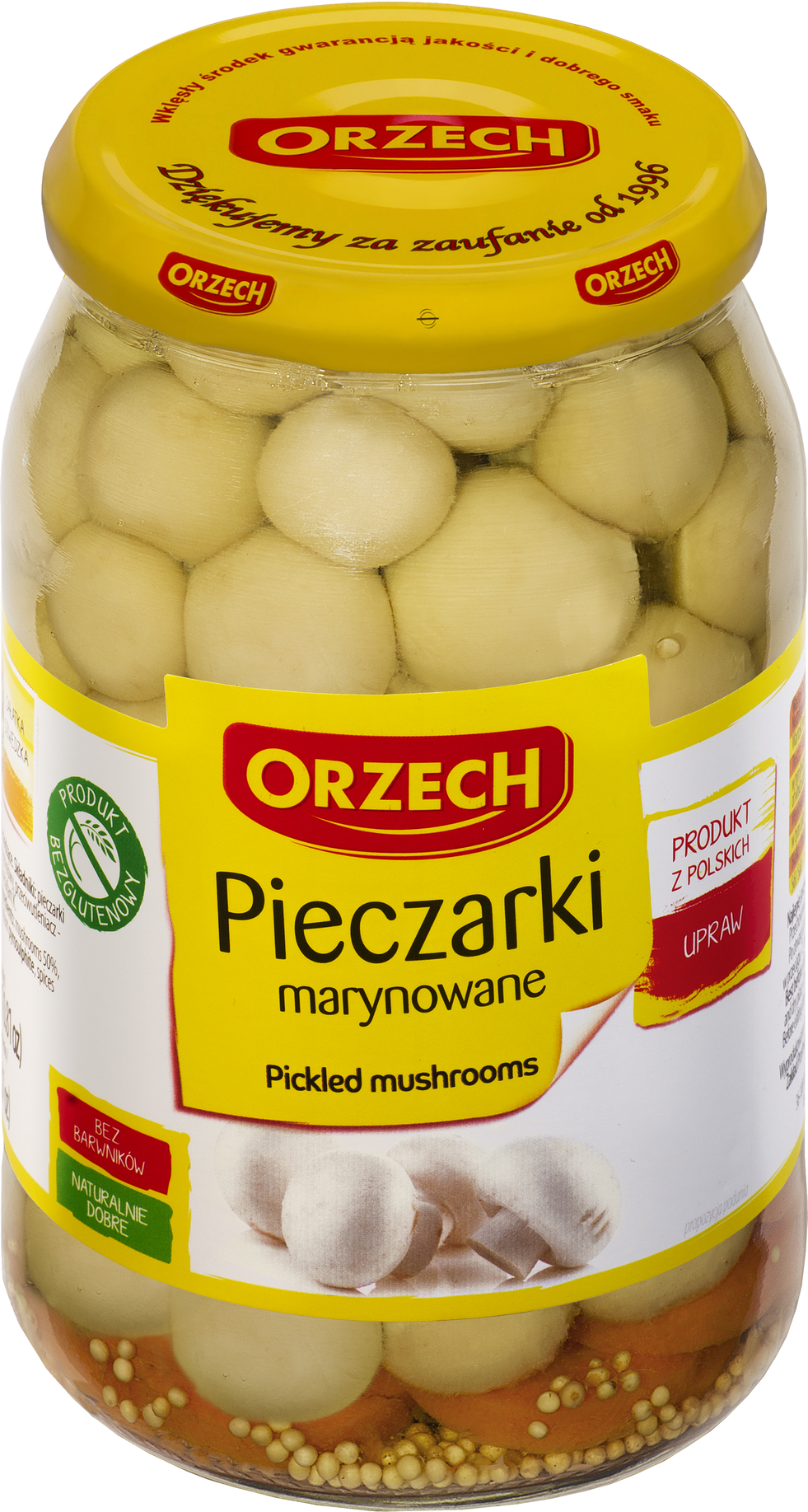 Picture of PIECZARKI MARYNOWANE 760G ORZECH