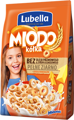 Picture of PLATKI MLEKOLAKI 500G KOLKA MIODOWE LUBELLA