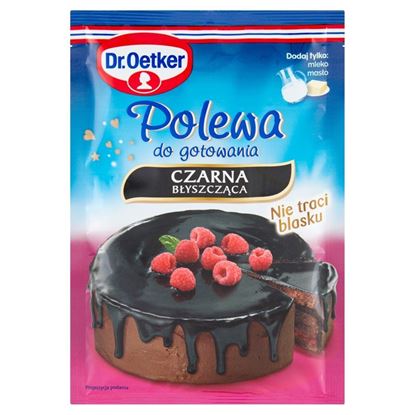 Picture of POLEWA W PROSZKU BLYSZCZACA CZARNA 77G DR OETKER