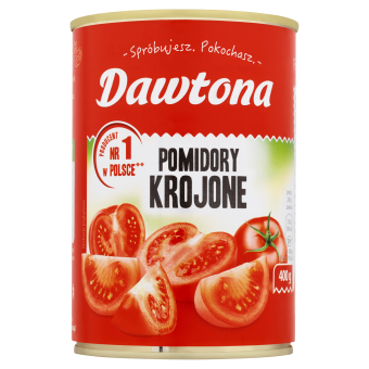 Picture of POMIDORY BEZ SKORKI KROJONE 400G DAWTONA