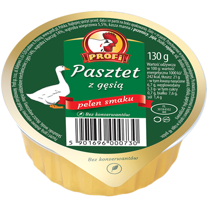 Picture of PASZTET DROBIOWY Z GESIA 130G PROFI