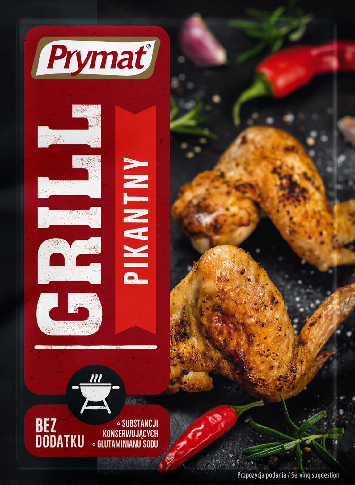 Picture of PRZYPRAWA DO GRILLA PIKANTNA 20G PRYMAT