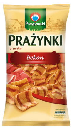 Picture of PRZYSNACKI 120G CHRUPKI O SMAKU BEKON PRAZYNKI