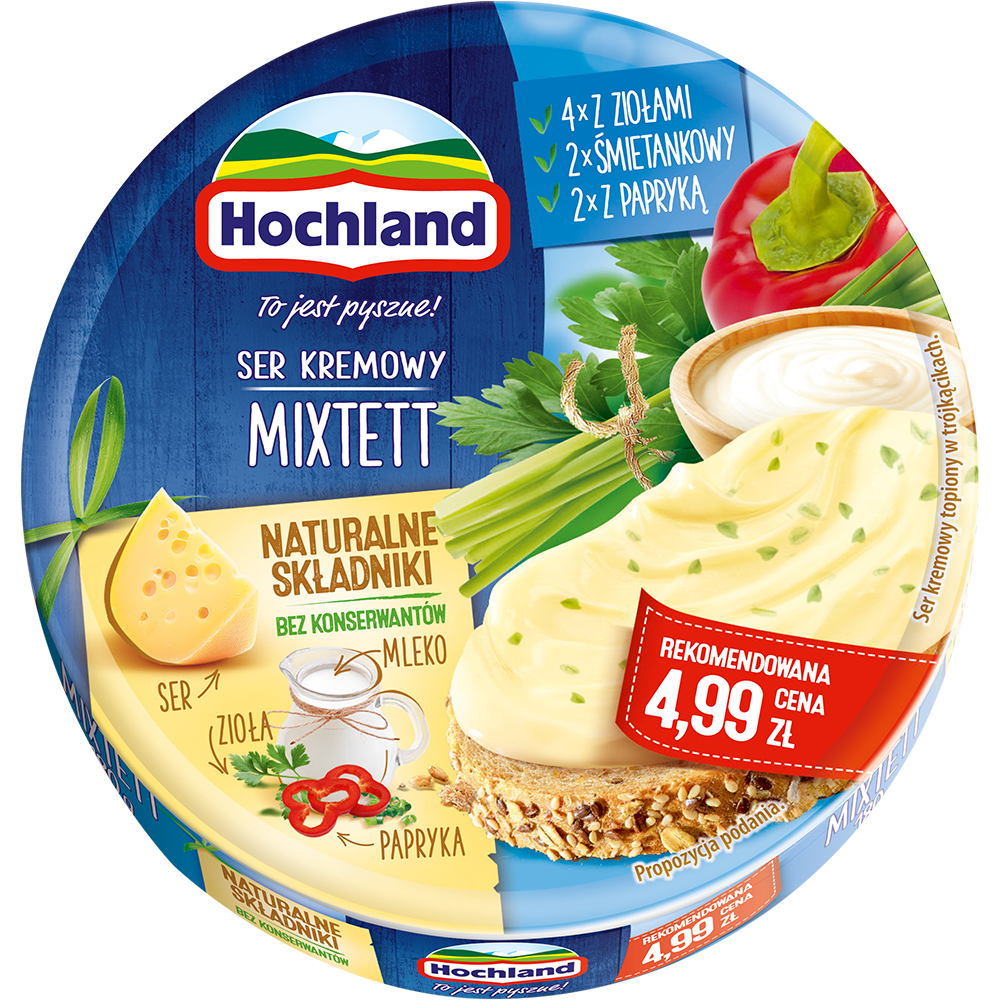 Picture of SEREK TOPIONY KRAZEK MIXTETT 180G HOCHLAND