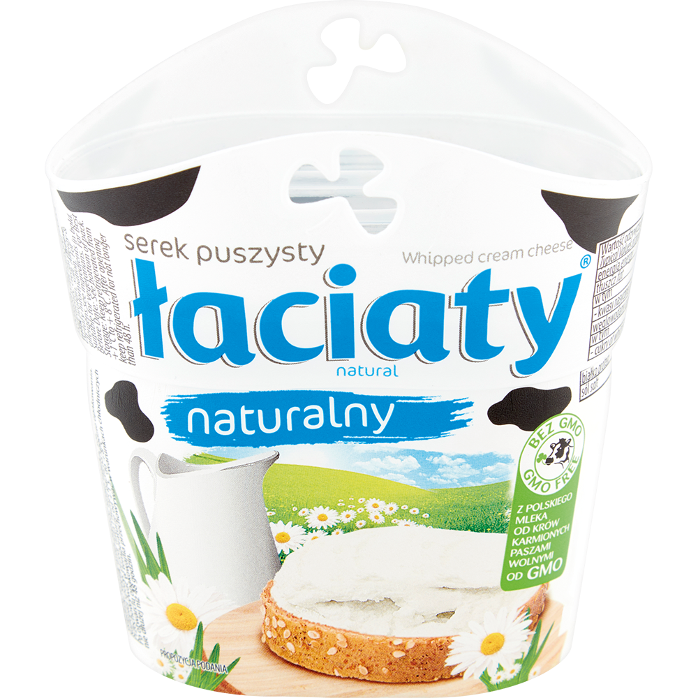 Picture of SEREK PUSZYSTY LACIATY 150G NATURALNY MLEKPOL