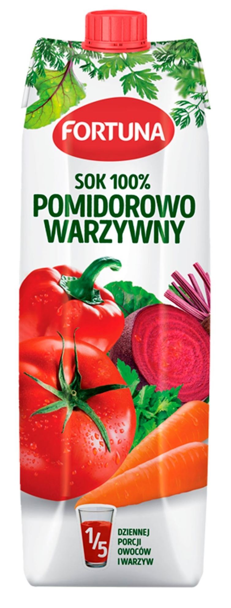 Picture of SOK FORTUNA 1L POMIDOROWO-WIELOWARZYWNY KARTON