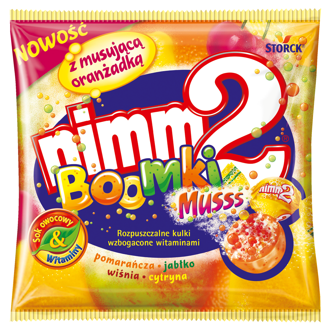 Picture of CUKIERKI NIMM-2 BOOMKI MUSS 90G STORCK