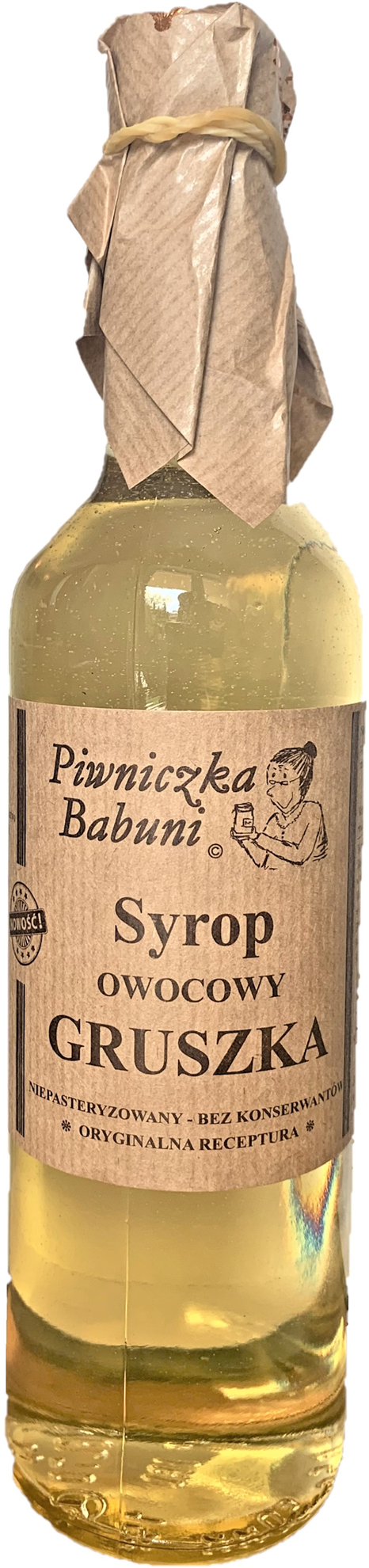 Picture of SYROP GRUSZKOWY 500ML PIWNICZKA BABUNI