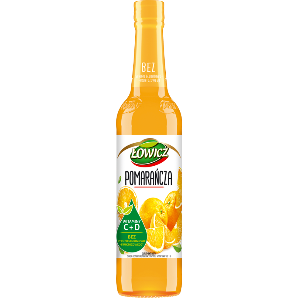 Picture of SYROP POMARANCZA 400ML LOWICZ