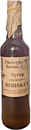 Picture of SYROP Z HIBISKUSA 500ML PIWNICZKA BABUNI