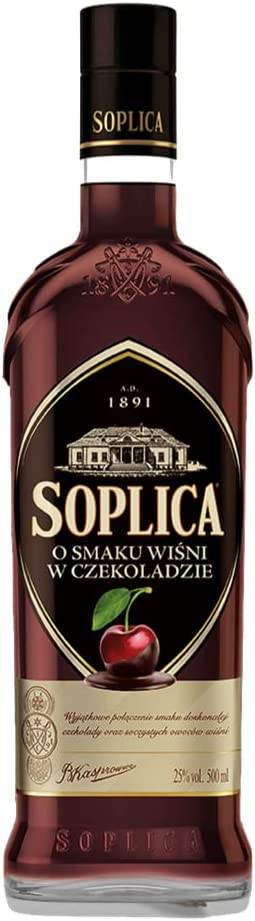 Picture of WODKA SOPLICA WISNIA-CZEKOLADA 25% 0,5L