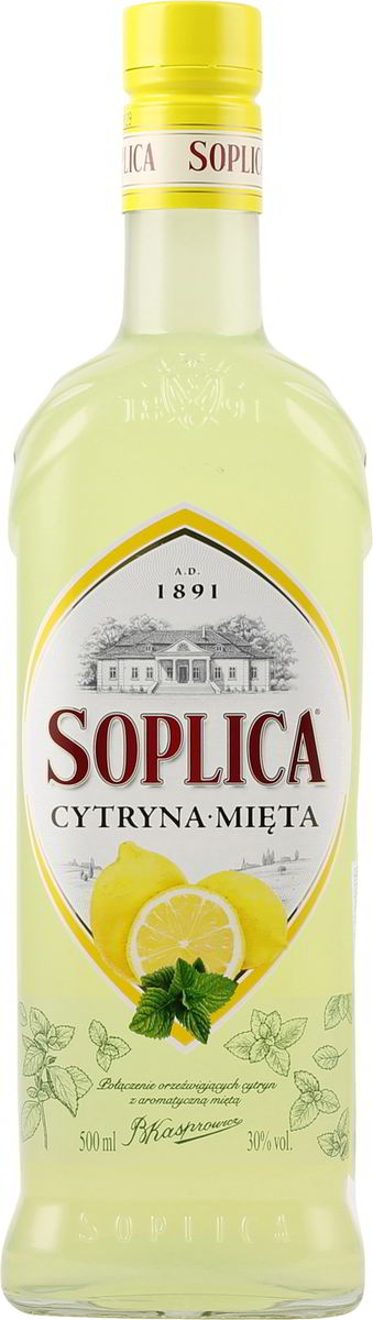 Picture of WODKA SOPLICA CYTRYNA Z MIETA 30% 0,5L