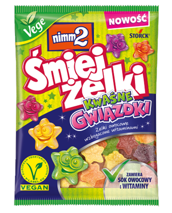 Picture of ZELKI SMIEJZELKI NIMM-2 VEGE KWASNE GWIAZDKI 90G STORCK