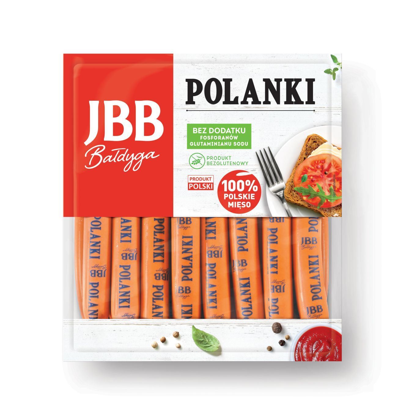 Picture of PAROWKI BEZGLUTENOWE POLANKI JBB OK. 0.7KG - 0.8KG (PACZKA)