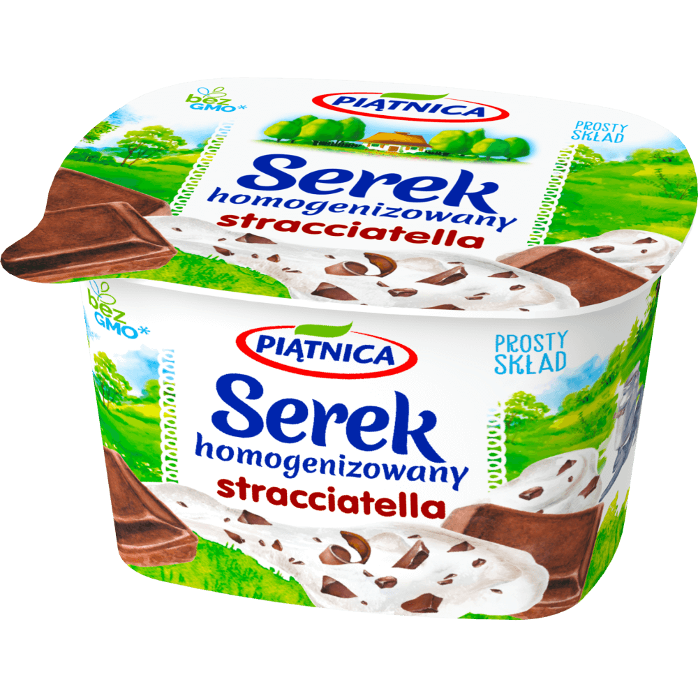 Picture of SEREK HOMOGENIZOWANY STRACCIATELLA 150G PIATNICA