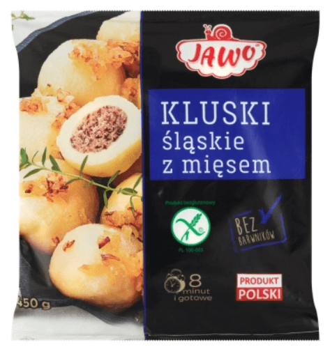 Picture of KLUSKI SLASKIE Z MIESEM JAWO 450G