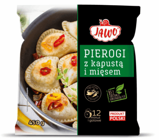 Picture of PIEROGI Z KAPUSTA I MIESEM JAWO 450G