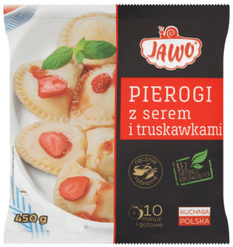 Picture of PIEROGI SER/TRUSKAWKA JAWO 450G