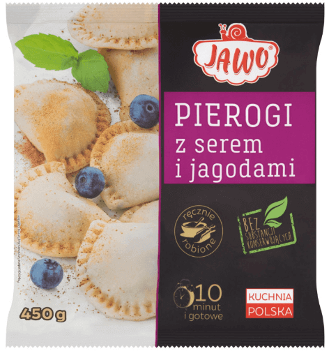 Picture of PIEROGI SER/JAGODA JAWO 450G