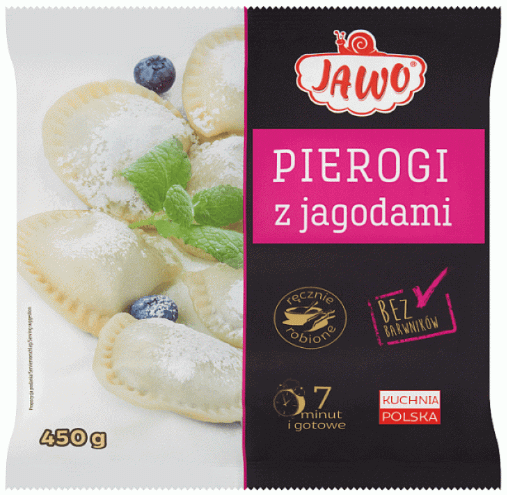 Picture of PIEROGI Z JAGODAMI JAWO 450G