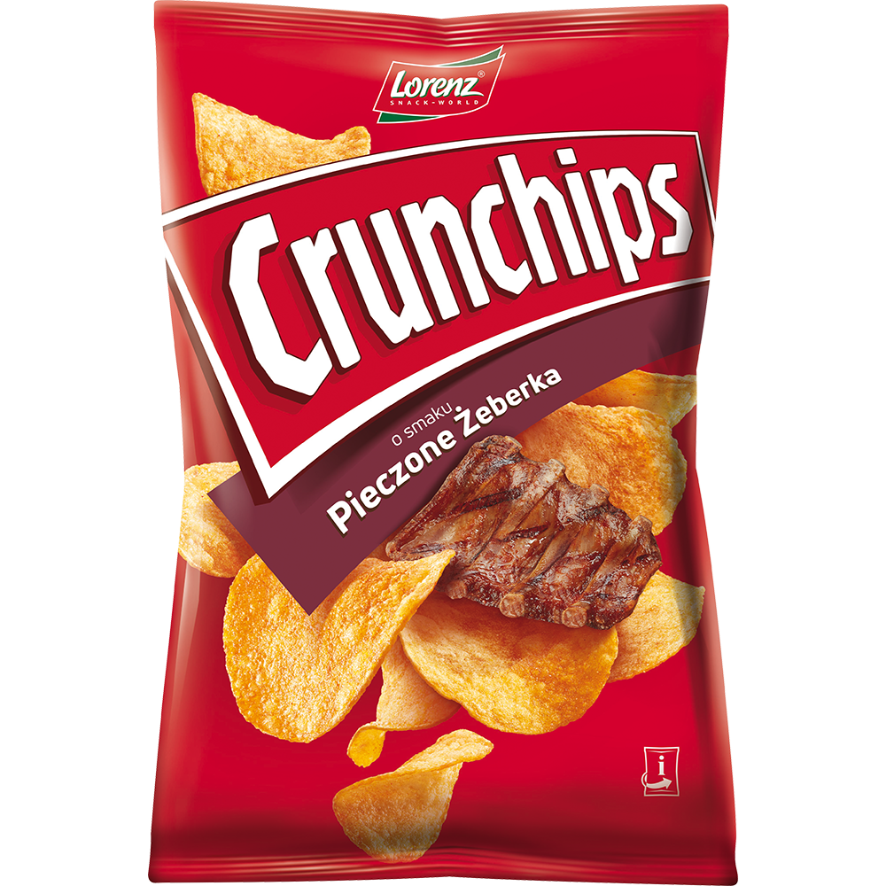 Picture of CHIPSY  CRUNCHIPS PIECZONE ZEBERKA 140G