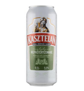 Picture of PIWO KASZTELAN NIEPASTERYZOWANE 4,6% 500ML PUSZKA