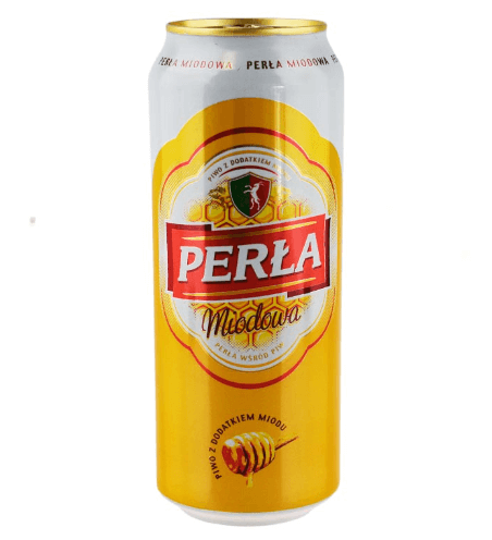 Picture of PIWO PERLA MIODOWA  6% 500ML PUSZKA