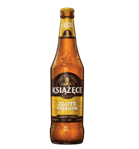 Picture of PIWO KSIAZECE ZLOTE PSZENICZNE 4.9% 500ML BUTELKA