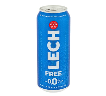 Picture of PIWO LECH FREE 0% 500ML PUSZKA