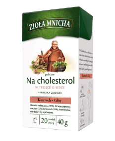 Picture of HERBATA ZIOLA MNICHA CHOLESTEROL 20*2G BIG-ACTIVE