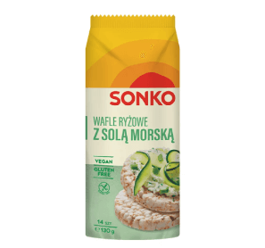 Picture of WAFLE RYZOWE Z SOLA MORSKA 130G SONKO