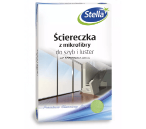 Picture of SCIERECZKA Z MIKROFIBRY DO SZYB I LUSTER STELLA PACK