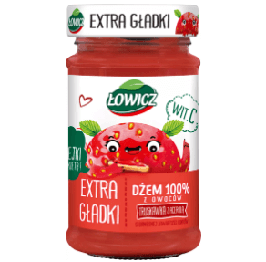 Picture of DZEM EXTRA GLADKI TRUSKAWKA 225G LOWICZ