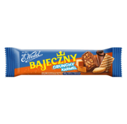 Picture of BATON BAJECZNY CRUNCHY CARAMEL 45G WEDEL