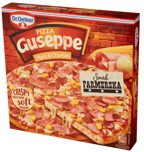 Picture of PIZZA GUSEPPE SZYNKA/CHORIZO 400G DR OETKER