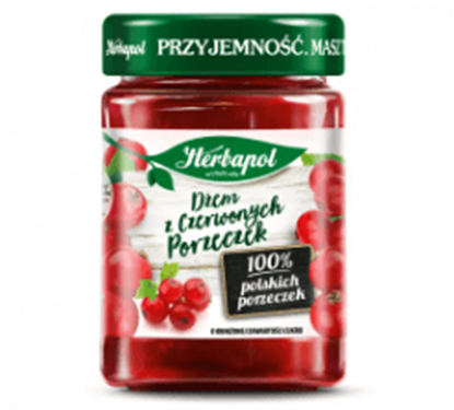 Picture of DZEM Z CZERWONYCH PORZECZEK 280G HERBAPOL