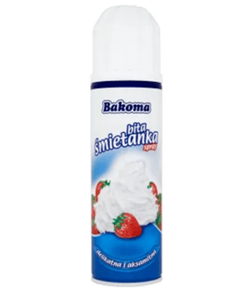 Picture of BITA SMIETANA W SPRAYU 250ML BAKOMA