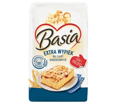 Picture of MAKA BASIA PSZENNA EXTRA WYPIEK TYP 550 1KG