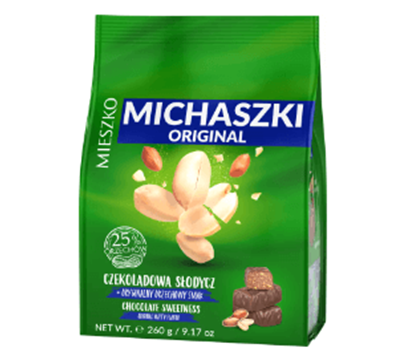 Picture of CUKIERKI MICHASZKI 260G MIESZKO