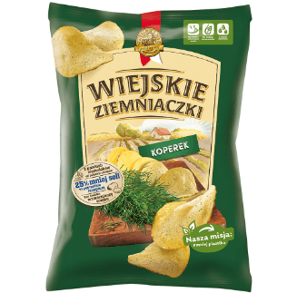 Picture of CHIPSY WIEJSKIE ZIEMNIACZKI KOPERKOWE 130G LORENZ