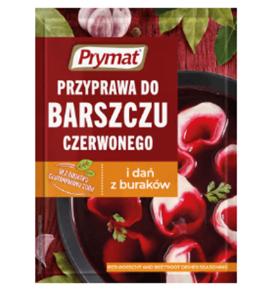 Picture of PRZYPRAWA DO BARSZCZU CZERWONEGO I DAN Z BURAKOW 30G PRYMAT